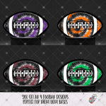 Load image into Gallery viewer, Tie-dye Football Light Base Design Bundle 2