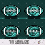 Load image into Gallery viewer, Tie-dye Football Light Base Design Bundle 2