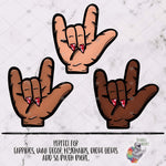 Load image into Gallery viewer, ASL I Love You Hand Design