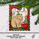 Load image into Gallery viewer, Grumpy Cat Stamp Design