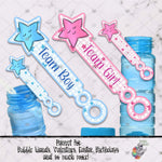 Load image into Gallery viewer, Baby Shower Bubble Wand Design