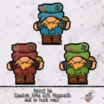 Load image into Gallery viewer, Plaid Scarecrow Gnome Design Bundle