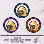 Load image into Gallery viewer, Bee Honey Beehouse Leather Design Bundle