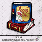 Load image into Gallery viewer, Beauty and The Beast School Book Design