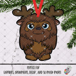 Load image into Gallery viewer, Sasquatch Reindeer Gnome Design