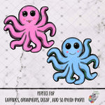 Load image into Gallery viewer, Blue and Pink Octopus Design Bundle