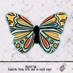 Load image into Gallery viewer, Boho Butterfly Design
