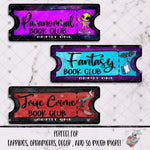 Load image into Gallery viewer, Readers Club Ticket Design Bundle