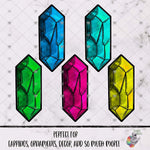 Load image into Gallery viewer, Bright Raw Gemstone Design Bundle
