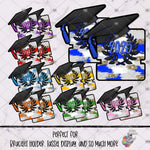 Load image into Gallery viewer, Bracelet Holder Grad Cap 2025 Design Bundle 1