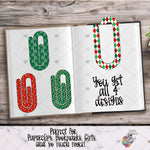Load image into Gallery viewer, Christmas Paperclip Design Bundle