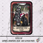 Load image into Gallery viewer, The Christmas Tree Killer Tarot Card Design