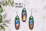 Load image into Gallery viewer, Christmas in July Beach Surfboard Design Bundle