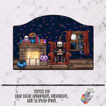 Load image into Gallery viewer, Halloween Plaque Decor Sublimation Design