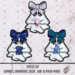 Load image into Gallery viewer, Crystal Witch Ghost with Bow Design Bundle