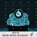 Load image into Gallery viewer, Dark Cloud Light Base Design