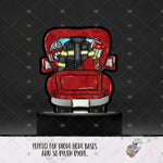 Load image into Gallery viewer, Firefighter Truck Light Base Design