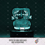 Load image into Gallery viewer, Firefighter Truck Light Base Design