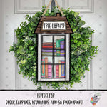 Load image into Gallery viewer, Free Library Primitive House Design