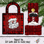 Load image into Gallery viewer, Santa Winter Gift Box Design