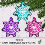 Load image into Gallery viewer, Frosted Ice Snowflake Design Bundle