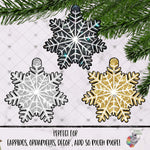 Load image into Gallery viewer, Elegant New Years Snowflake Design Bundle