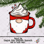 Load image into Gallery viewer, Gnome Santa Camping Mug Design