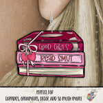 Load image into Gallery viewer, Good Girls Read Smut Book Stack Design