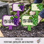 Load image into Gallery viewer, Grape Garden Stake Design Bundle