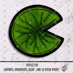 Load image into Gallery viewer, Green Lily Pad Design