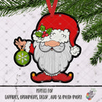 Load image into Gallery viewer, Christmas Gnome with Bulb Design