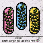 Load image into Gallery viewer, Vine Oval Bar Design Bundle