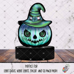 Load image into Gallery viewer, Green Pumpkin Light Base Design