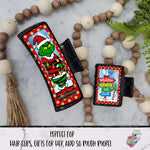 Load image into Gallery viewer, Green Man Hair Clip Design