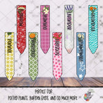 Load image into Gallery viewer, Herb Garden Stick Design Bundle 3