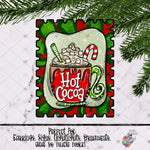 Load image into Gallery viewer, Hot Cocoa Stamp Design