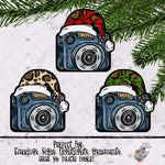 Load image into Gallery viewer, Leopard Santa Camera Design Bundle