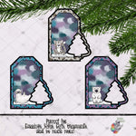 Load image into Gallery viewer, Winter Animals Tag with Tree Design Bundle