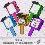 Load image into Gallery viewer, Light Graduation Cap 25 Paddle Design Bundle