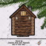 Load image into Gallery viewer, Log Cabin Brown Roof Interchangeable House Design