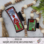 Load image into Gallery viewer, Maroon Bulldog Marching Band Hair Clip Design