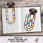 Load image into Gallery viewer, Mastiff Bookmark Design