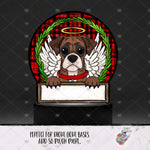 Load image into Gallery viewer, Boxer Memorial Round Light Base Design