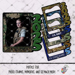 Load image into Gallery viewer, Military Branches 2025 Photo Frame Design Bundle