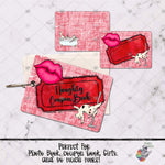 Load image into Gallery viewer, Cow Naughty Coupon Book Mini Book Design