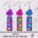Load image into Gallery viewer, Neon Tie-dye Candle Stick Design Bundle