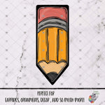 Load image into Gallery viewer, Number 2 Pencil Design