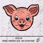 Load image into Gallery viewer, Pig Head Design
