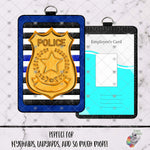Load image into Gallery viewer, Police ID Card Lanyard Design