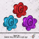 Load image into Gallery viewer, Bright Chubby Flower Design Bundle